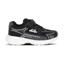 Slazenger Pırus Unisex Çocuk Siyah / Beyaz Günlük Spor Ayakkabısı Siyah - Beyaz