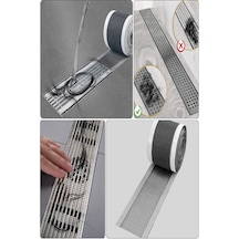 4 Metre Yapışkanlı Banyo Gider Koruyucu Toplayıcı - Gider Böcek Koruyucu Gider Süzgeci