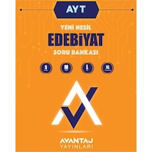 Avantaj Ayt Edebiyat Soru Bankası