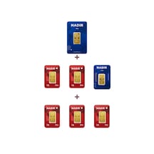 Nadir Gold 24 Ayar 17,5 Gram Altın 1 Ad 10 Gram Altın + 1 Ad 2,5 Gram Altın + 5 Ad 1 Gram Altın