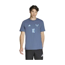 Adidas Messi Name&number Graphic Erkek Mavi Futbol T-shirt Kb9478 Mavi