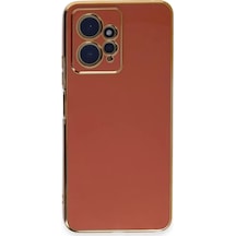 Newface Xiaomi Redmi Note 12 4g Kılıf Volet Silikon - Kırmızı