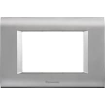 Viko Panasonic Thea 3m Sistema Chrome Matt+metalik Beyaz Çerçeve - Wvtf18435cm-tr