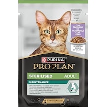 Pro Plan Sterilised Kısırlaştırılmış Kediler İçin Hindili Yaş Mama 85 Gram 103 Ivory