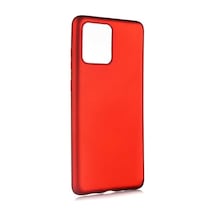 Ekılıf - Samsung Galaxy S20 Ultra Uyumlu Kılıf Mat Soft Premier Silikon Kapak - Kırmızı