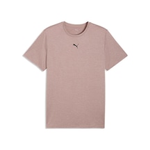 Puma Essentıals Heather Cat Tee Erkek T-shirt 52592088 Kum