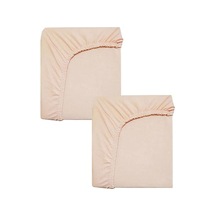 2 Adet 40x80 Cm Anne Yanı Lastikli Penye Kumaş Bebek Çarşafı-yavruağzı