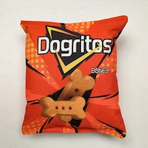 Tineke Cips Dayanıklı Sesli Köpek Oyuncağı 1 Adet Dogritos