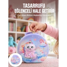 Eğitici Şifreli Çocuk Para Kasası Dayanıklı Metal Mh-hs7029-9309