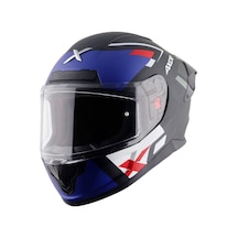 Axor Saber X Sports Kapalı Kask Mavi - Siyah