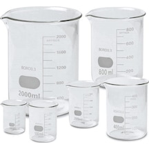 Beher Cam Kısa Form 5000 ml