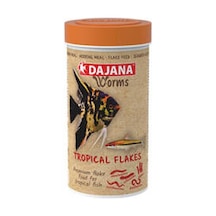 Worms Tropical Flakes Akvaryum Balık Yemi 250 Ml 45 Gr