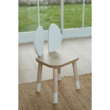 The Bunny Sandalye (Çocuklar için Yaz-Sil Montessori Aktivite ve Etkinlik Sandalyesi)