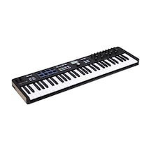 Keylab Essential 61 Mk3: Siyah 3.nesil Akıllı Mıdı Kontrolcü 61 Tuş