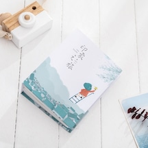 Sones 6 İnç 100 Sayfa Basit Fotoğraf Albümleri Interstitial 4r Küçük Albüm Mezuniyet Albümü İzlenim Yolculuğu