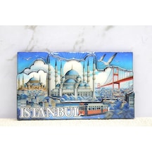 Ahşap İstanbul Temalı Magnet Alk4362 Standart