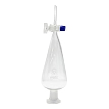 Ayırma Hunisi Musluklu Armudi Form Borosilikat 3.3 Cam - 250 Ml