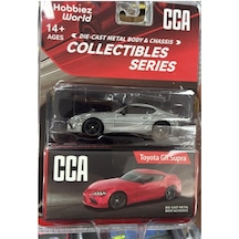 Cca Collectibles Series Toyota Gr Supra Gümüş 1/64 Model Araba