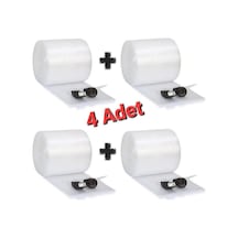 4 Adet Balonlu Naylon 20cm X 20metre Toplam 80 Metre Ambalaj Naylonu Patpat Pıt Pıt 35 Gr