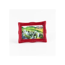 Malezya Temalı Ayaklı Çerçeveli Magnet