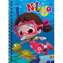 Niloya A6 80 Yaprak Metalize Spiralli Karton Kapak Defter