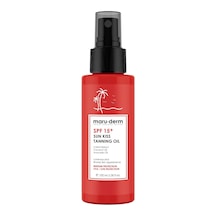 Maru.derm Spf 15+ Bronzlaştırıcı Güneş Yağı 100 Ml