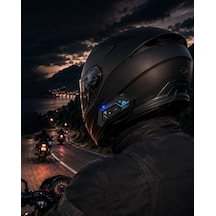 Şarjlı Bluetooth Kask Kulaklığı Navigasyon Ve Müzik Destekli 63558197