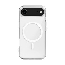 İphone 17 Air Kılıf Magneticsafe Şeffaf Silikon - Şeffaf