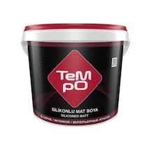 Tempo Silikonlu Mat Plastik İç Cephe Duvar Boyası 10 Kg Şeker Pembe