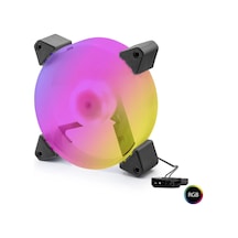 Kasa Fanı 5. Nesil Rgb 12 Cm - Siyah Nd2664 1