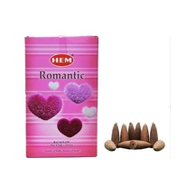 Hem Romantik Geri Akış Konik Tütsü 10 Adet
