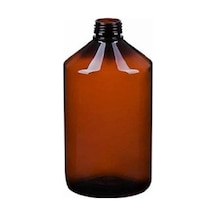 Amber Plastik Fliptop Kapaklı Şişe 28 Mm Ağızlı Şişe 500 Ml 20 Adet
