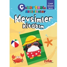 Çıkartmalı Aktiviteler Mevsimler Kitabım