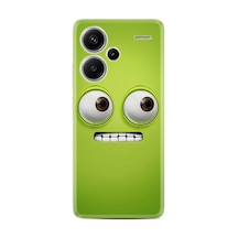 Redmi Note 13 Pro 5g Kılıf Kılıf Desenli Silikon Platinium Series Green 1832
