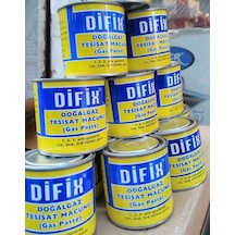 Difix Doğalgaz Macunu Gaz Tesisat Macunu Ilaci 400 Gr