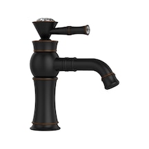 Orka Plus Topkapı Serisi Tp 1482B Lavabo Armatürü Antik Siyah