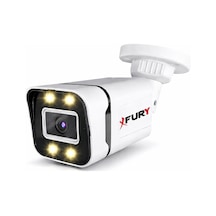 Fury 4 Ultra Warm Led Gece Renkli Görüntü Güvenlik Kamerası Dış Mekan Su Geçirmez