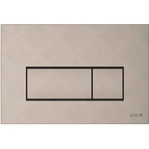 VitrA Root Square 740-2395 Kumanda Paneli, Fırçalı Nikel Fırçalı Nikel