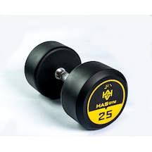 Alin Sport 25 Kg Kauçuk Kaplı Profesyonel Olimpik Dumbbell Dambıl