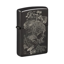 Zippo 24756 Skull Mushroom Design Çakmak