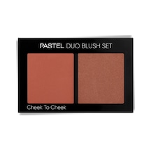 Pastel Duo Blush Set Cheek To Cheek - İkili Allık Seti 20 Warm Honey - 6 Adet Tarı 0