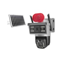 Solar 4g Sım Kartlı Speed Dome Ip Güvenlik Kamerası 2 X 3mp V380 X5-tech Yt-15g