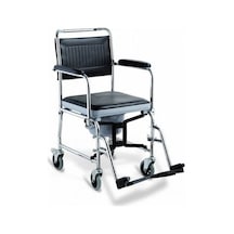 Medikaltec Klozetli Küçük Tekerlekli Sandalye Ev Tipi Wc Li Sandalye