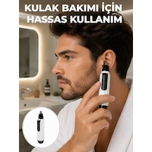Hassas 3d Bıçaklı Kulak Ve Burun Tıraş Makinesi Yeni Nesil - Lisinya
