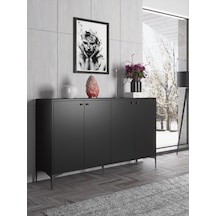 Bessonshome Wood'N Love Hestia Premium 4 Kapaklı Metal Ayaklı 160 Cm Çok Amaç
