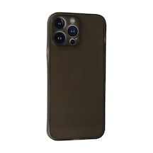 Apple iPhone Uyumlu - 13 Pro Kılıf Pp Ultra İnce Kapak - Gri