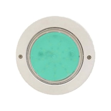 Mini Slim Flat Sıva Üstü Ledli Havuz Armatür 20 Watt Turkuaz Işık