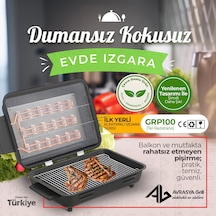 Avrasya Grill Elektrikli Izgara Full Emaye