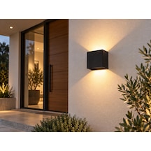 Dekoratif Led Aplik 10w Gün Işığı 3200k Duvar Aydınlatması Ip44 1 Adet Bx-316730 .