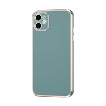 Zore İphone 12 Uyumlu Ogaa Bark Kılıf-petrol Yeşil